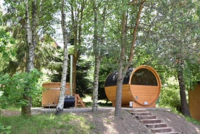 Vila Przystanek Jeziorna 49 Perlino Exteriér fotografie