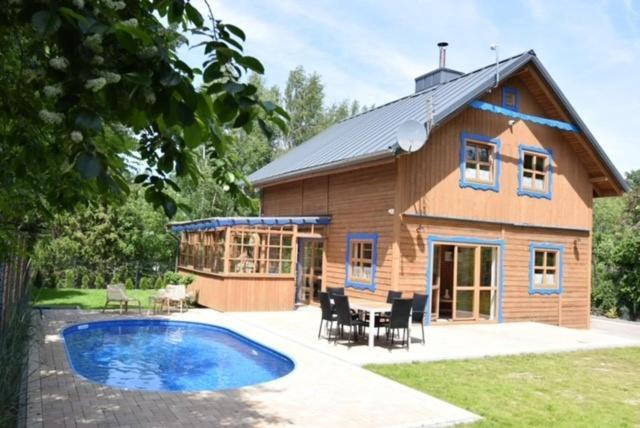 Vila Przystanek Jeziorna 49 Perlino Exteriér fotografie