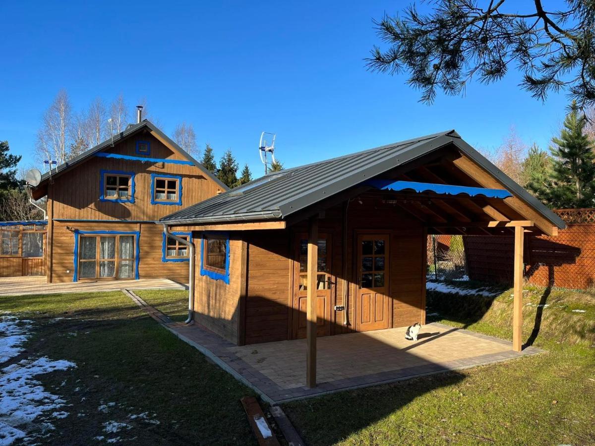 Vila Przystanek Jeziorna 49 Perlino Exteriér fotografie