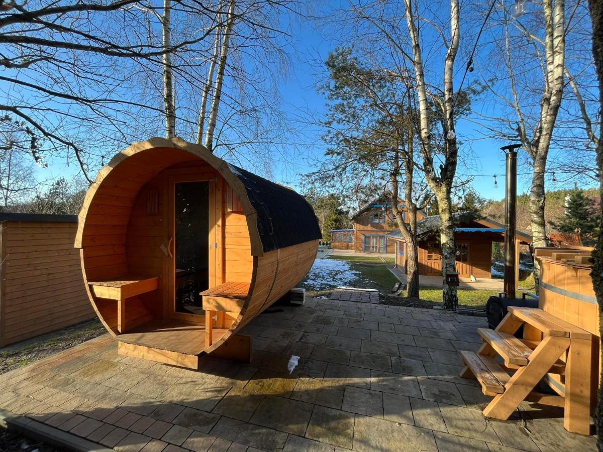 Vila Przystanek Jeziorna 49 Perlino Exteriér fotografie