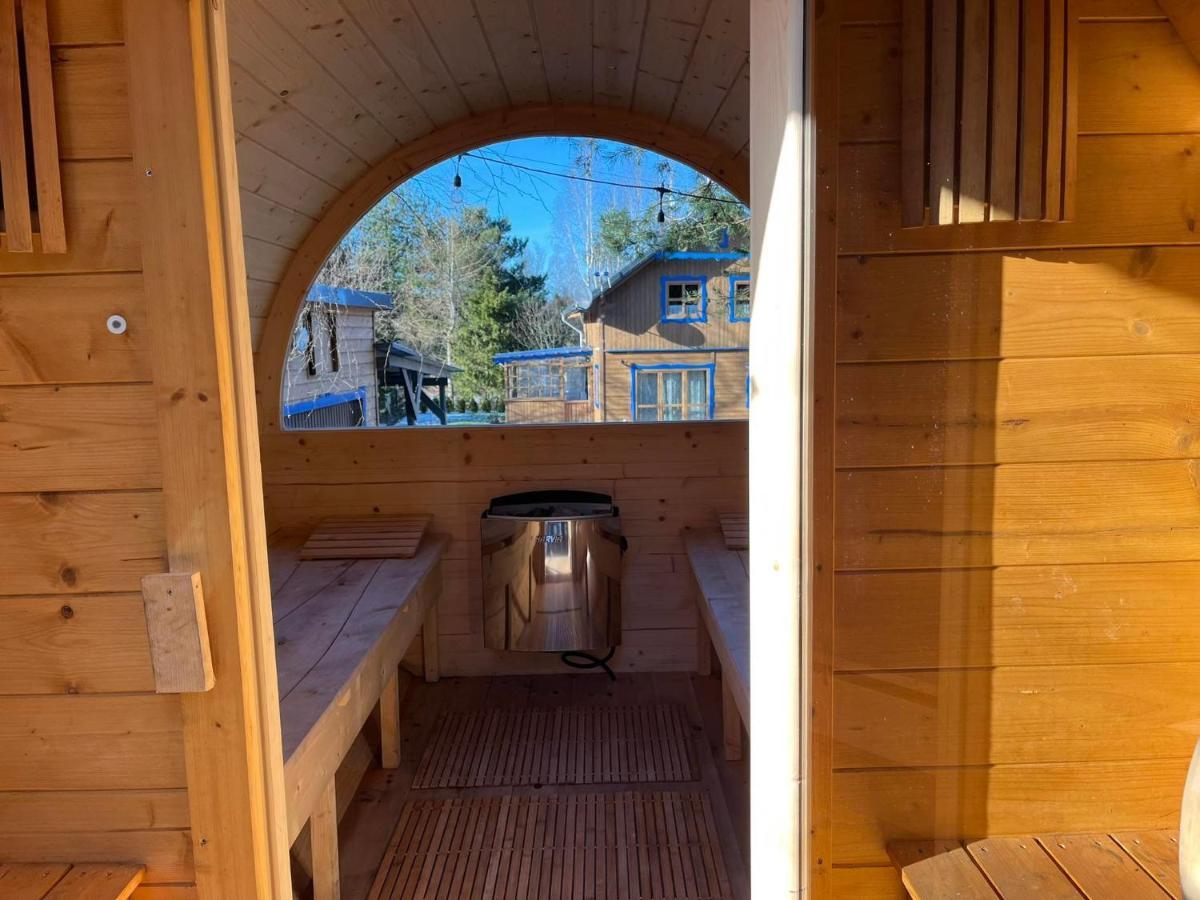 Vila Przystanek Jeziorna 49 Perlino Exteriér fotografie
