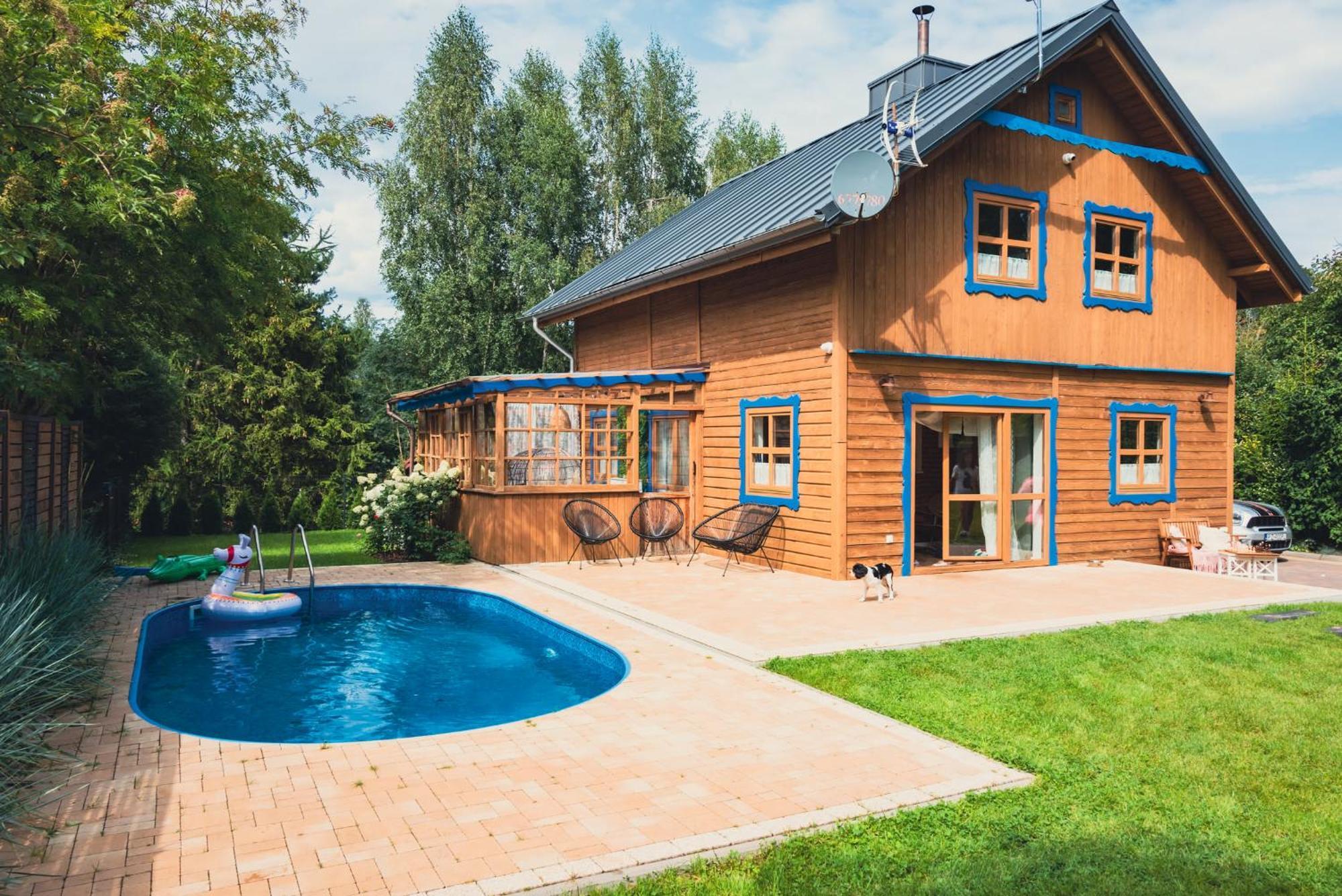 Vila Przystanek Jeziorna 49 Perlino Exteriér fotografie