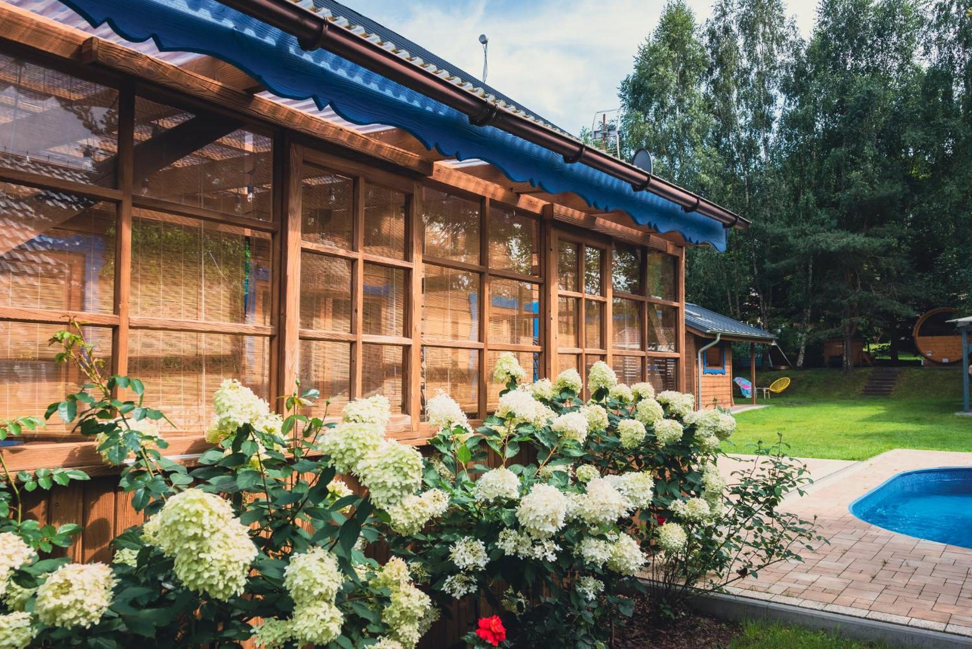 Vila Przystanek Jeziorna 49 Perlino Exteriér fotografie